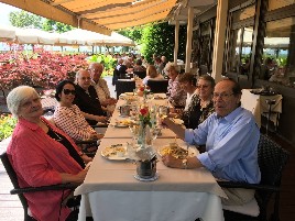 ICL lunch Pully harbour