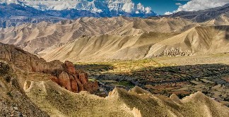 Mustang region of Nepal