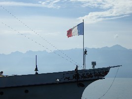 Vevey taking us to Montreux