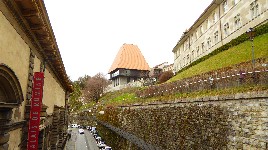 Parliament seen from Palais de Rumine