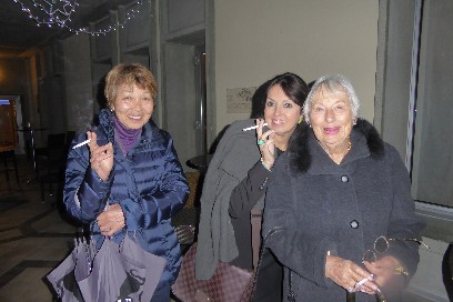 "Smoking is good ... even if you're 95" she said !